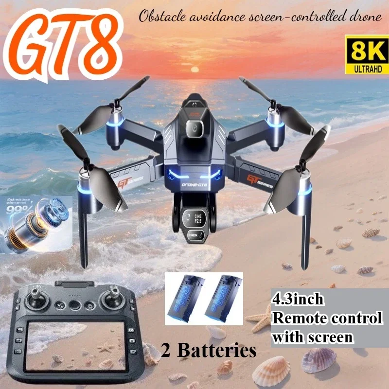 ドローン 4K HD GT8 カメラ障害物回避航空写真ブラシ - Drone Multispectral のレビューと価格