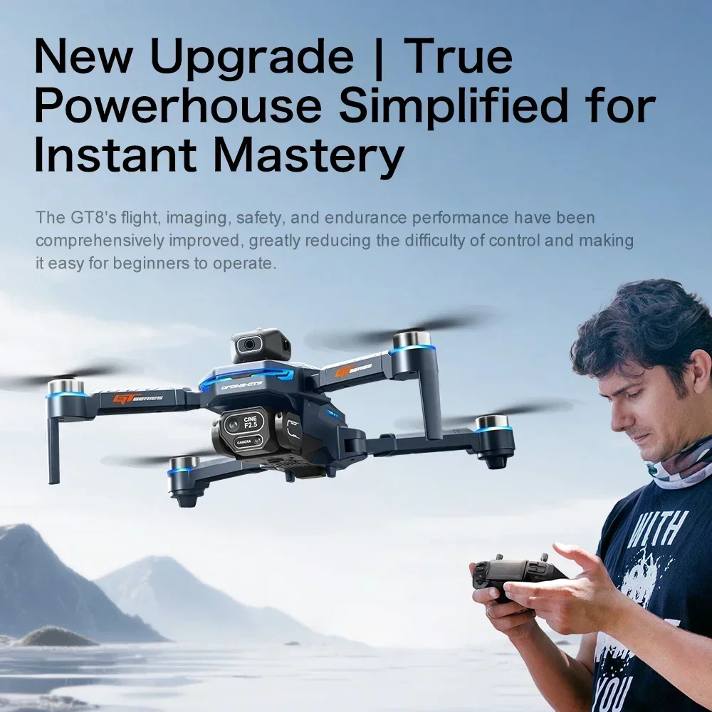 ドローン 4K HD GT8 カメラ障害物回避航空写真ブラシ - Drone Multispectral のレビューと価格