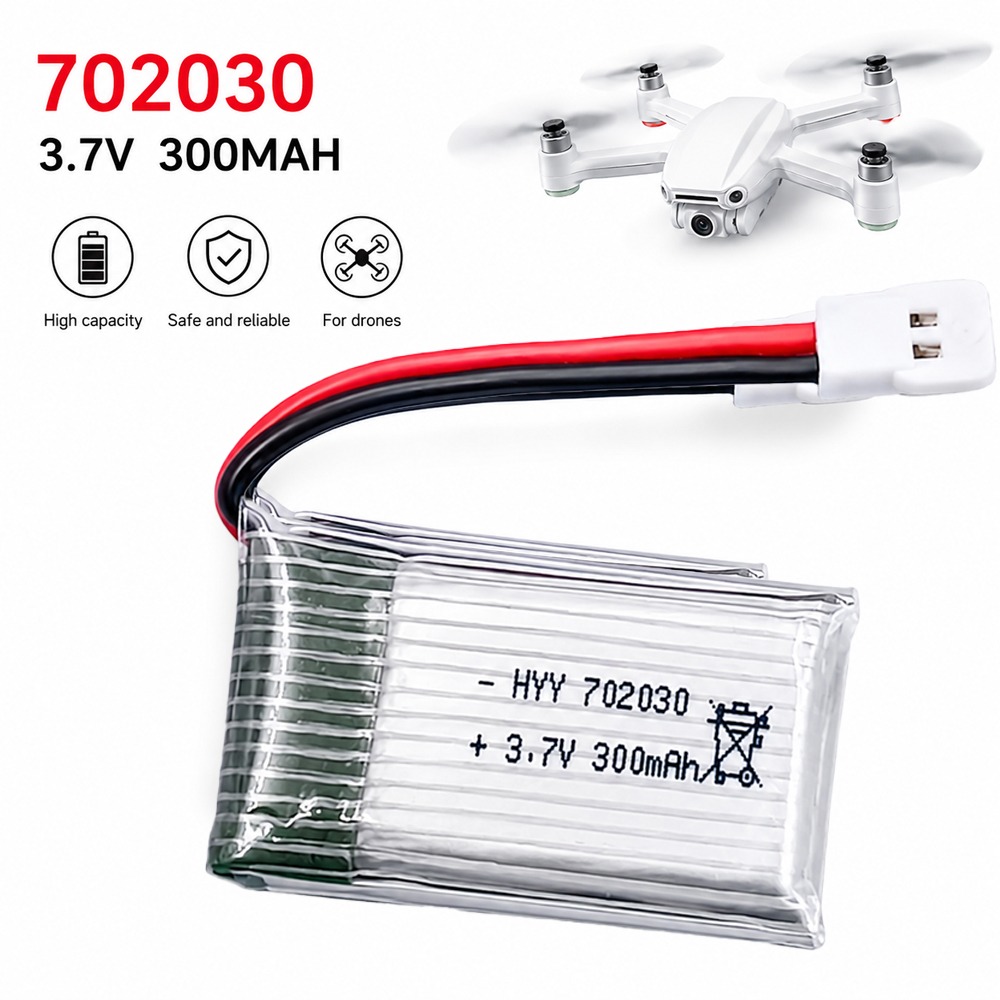 3.7V 300mAh リポバッテリー U816 F180  - Eachine Drone E010 のレビューと価格