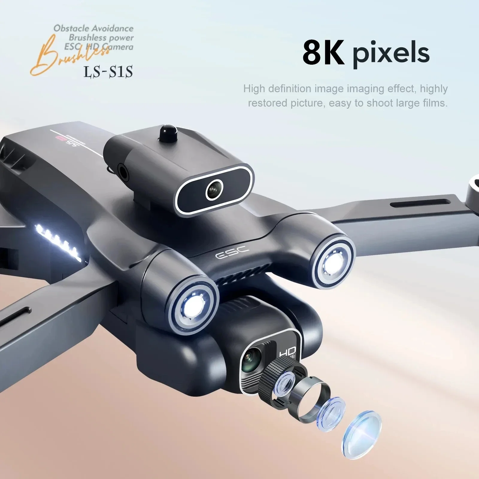 プロのブラシレスモーター付きドローン,GPS付きクワッドコプ - Drone Mapping のレビューと価格