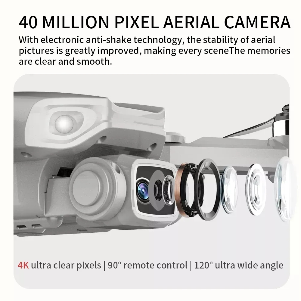 折りたたみ式ブラシレスドローンl900プロ,GPS, 4k, - Drone Mapping のレビューと価格