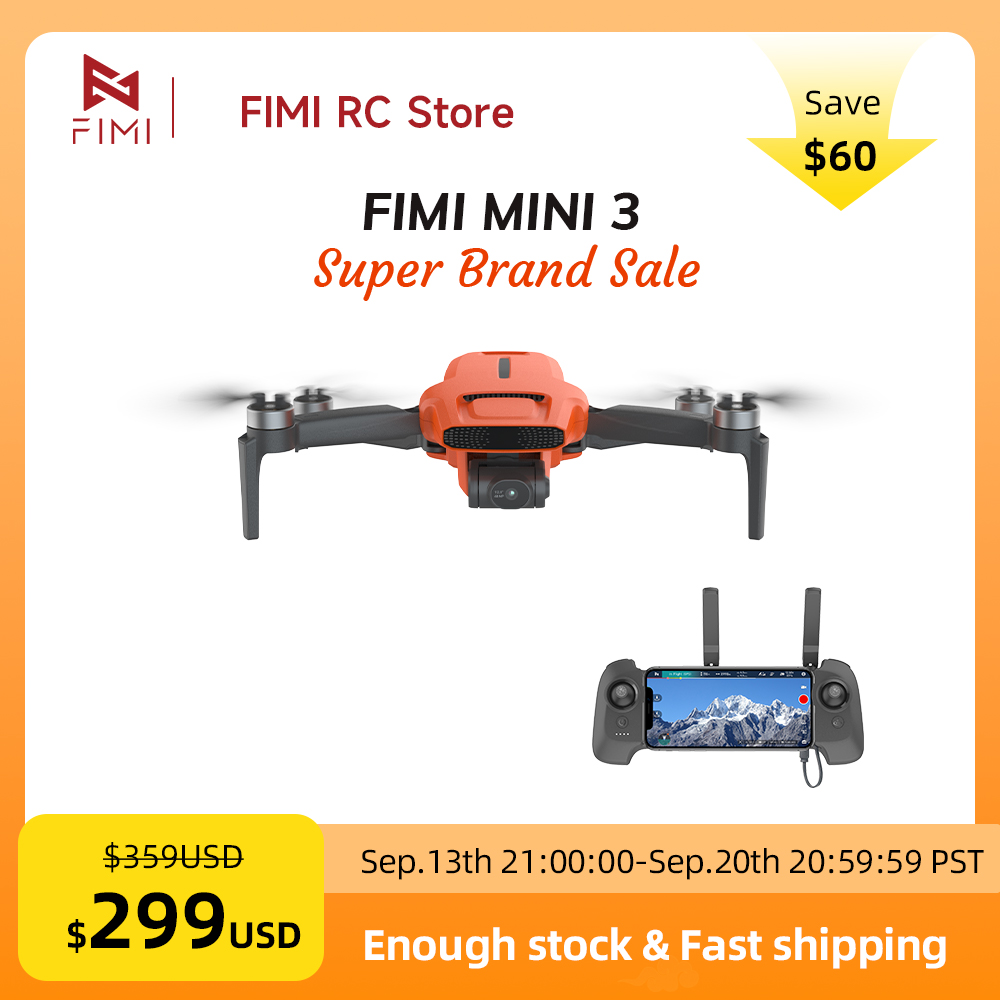 FIMI MINI 3 カメラドローン 4K 60fps 9 - Drone Video Production のレビューと価格